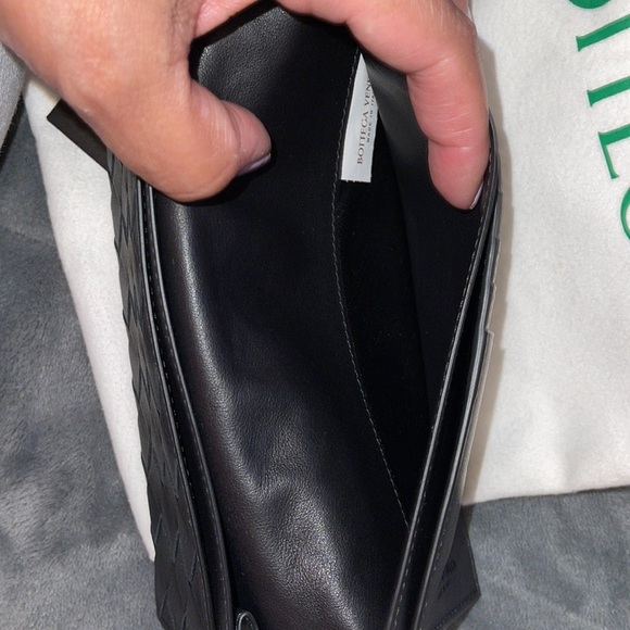 Bottega Veneta slim wallet intrecciato leather gorgeous comes with box n dust Bg - Picture 8 of 10